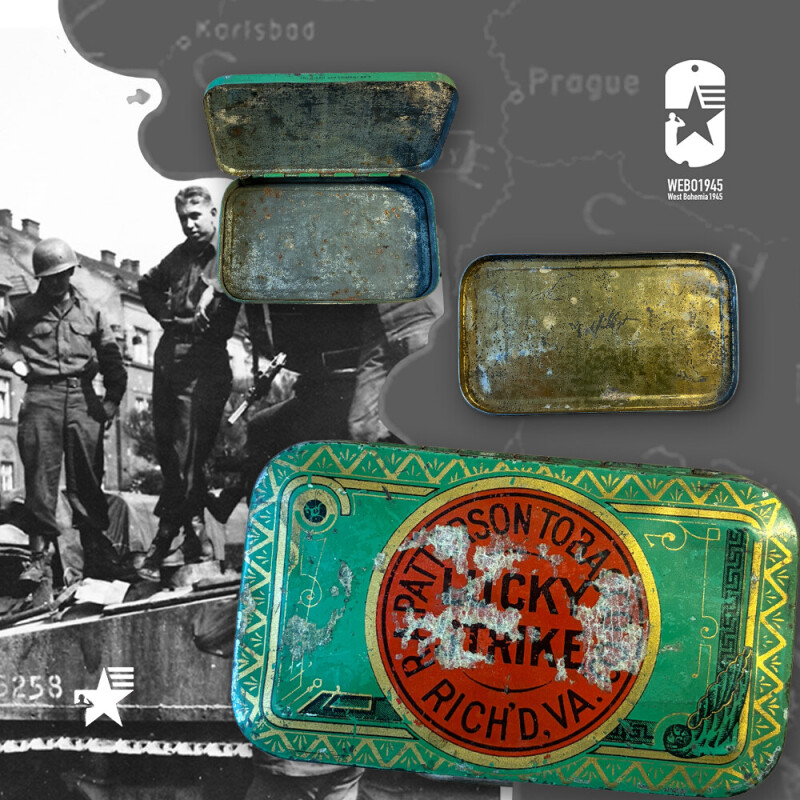 Originální tabáková krabička LUCKY STRIKE